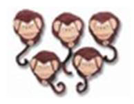 5 Little Monkeys /&nbsp;Lyrics included