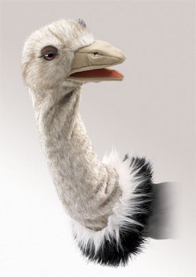 Ostrich Stage Puppet