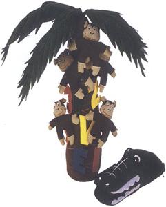 5 Little Monkeys / Tree/ Alligator