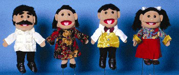 #3 Family Full-Bodied Hand Puppets