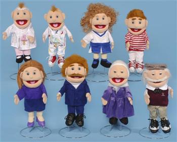 #1 Family Full-Bodied Hand Puppets